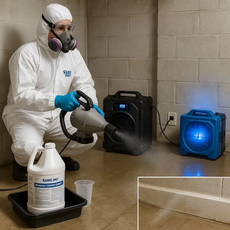 Sanitization and Odor Removal process in Hinckley, IL