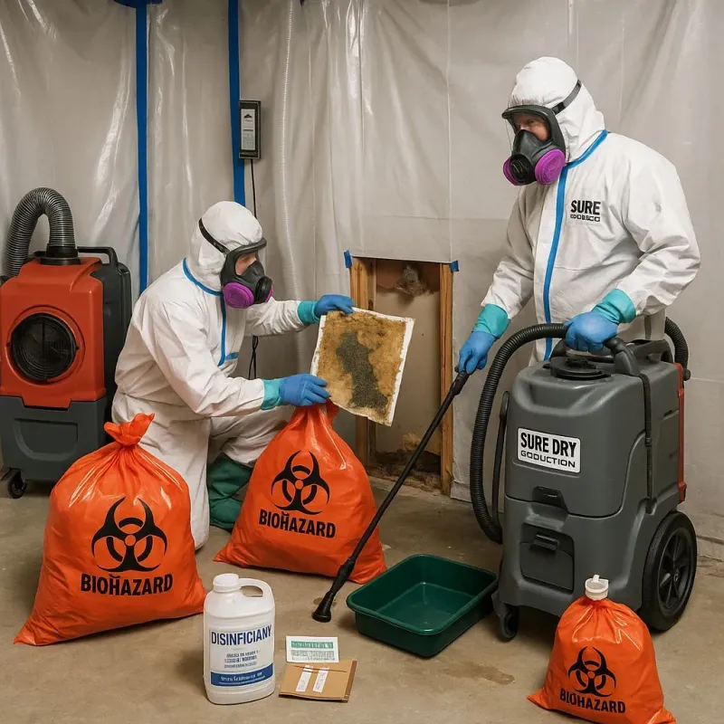 Contaminated Water Handling Protocols process in Hinckley, IL