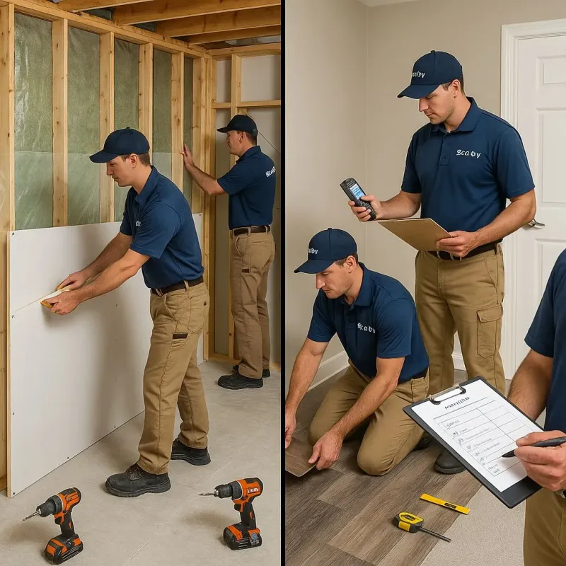 Repairs and Reconstruction process in Hinckley, IL